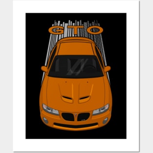 Pontiac GTO 2004-2006 - Brazen Orange Posters and Art